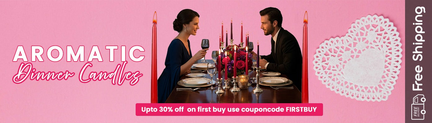 Aromatic  Taper / Dinner  Candles