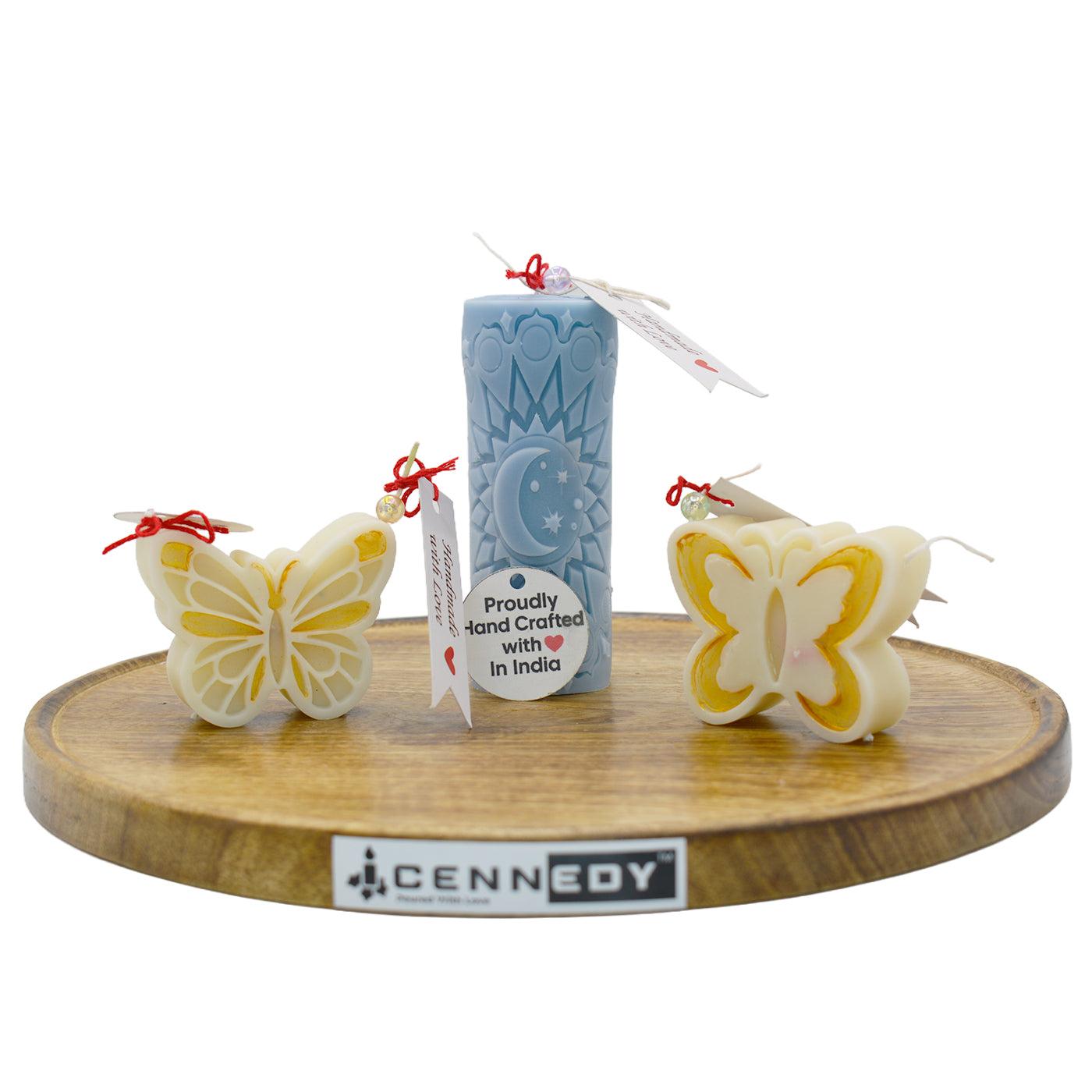 Christmas Gift Box , Luxury Lavender Chamomile Soy Candle Gift Set for Home Décor