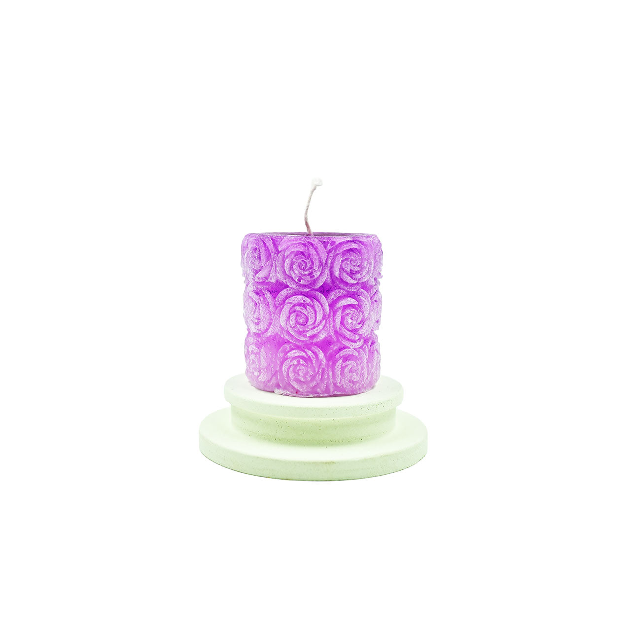 Handcrafted Rose Design Candle Home Décor, Romantic Ambience