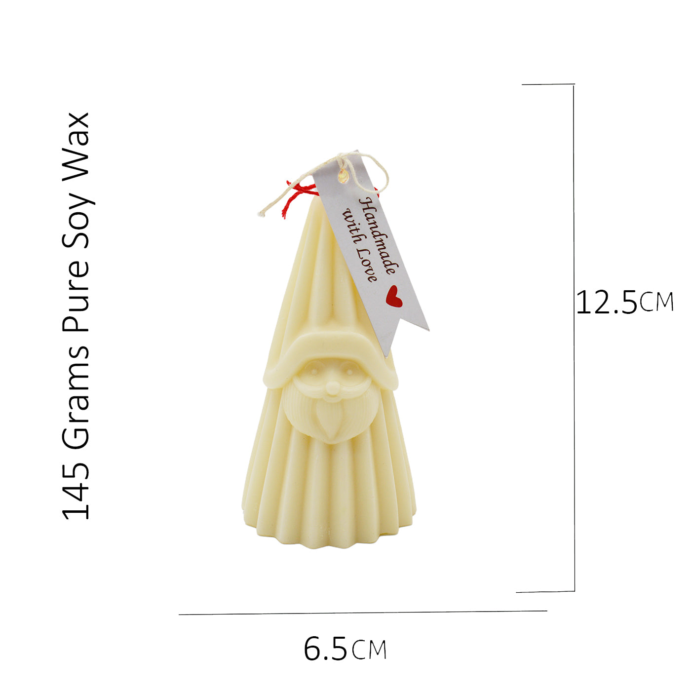 Christmas Tree Shaped Decorative Scented Candle – Festive Holiday Home Décor Candle