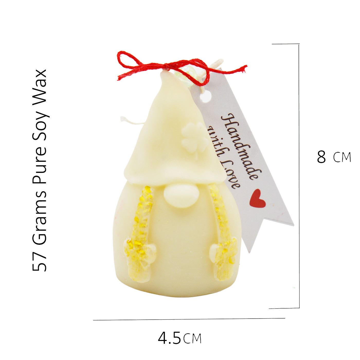 Christmas Soy Wax Candle Gift Set – Lavender Chamomile, Gnome & Bauble