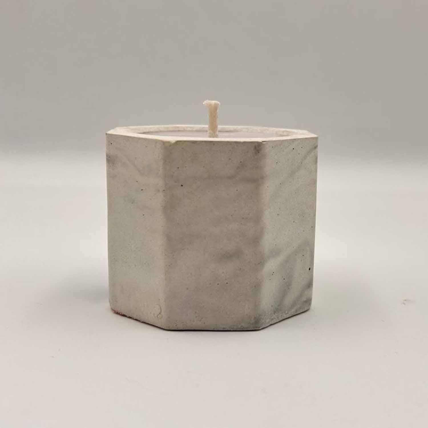 Soy Wax Cement Jar Candle Gift Box – 8 Mini Scented Candles (Tranquil Bloom)