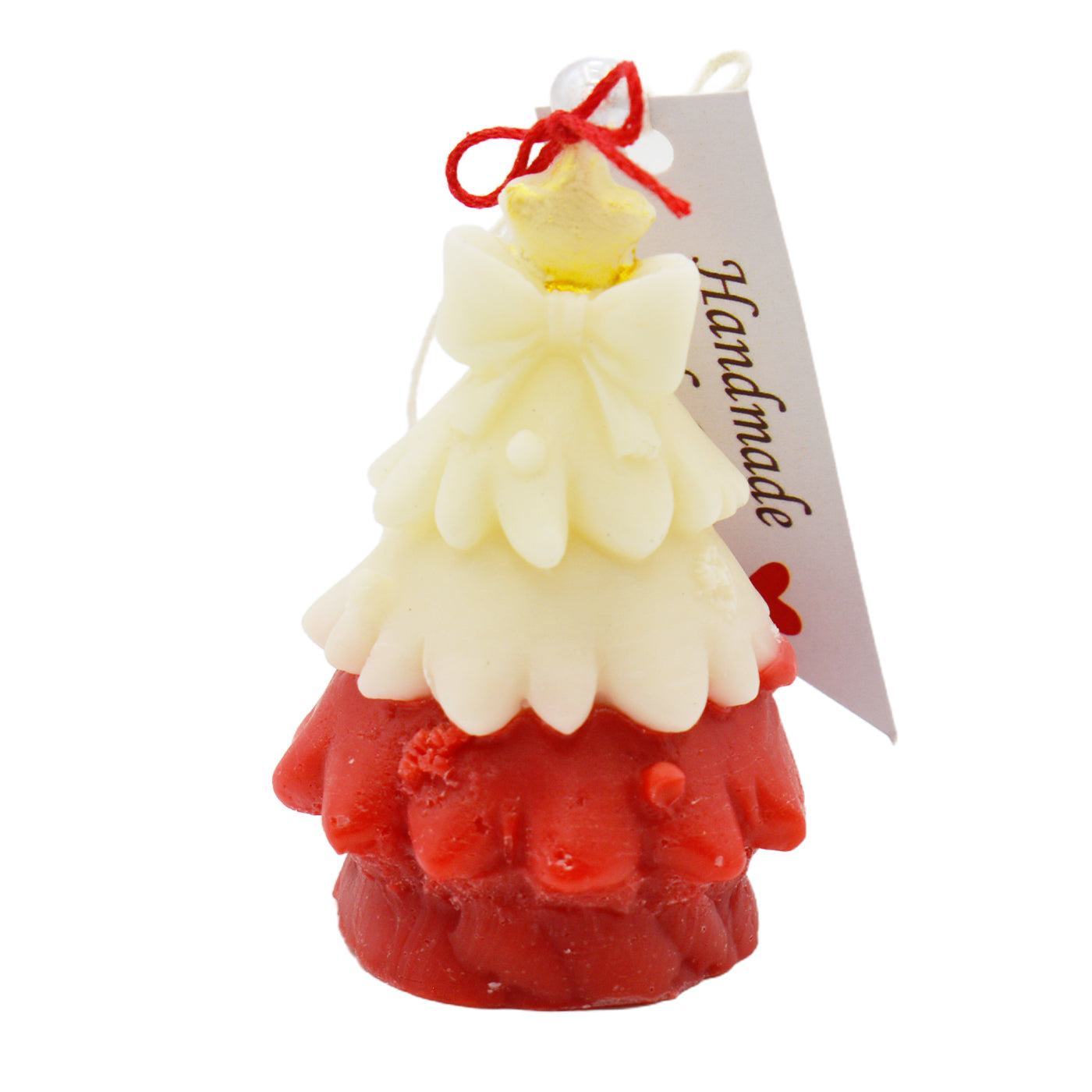 Christmas Candle Set Soy Wax Lavender Chamomile Festive Décor