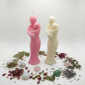 2Pcs Mother Son Figured Candles For Pregnancy Spell