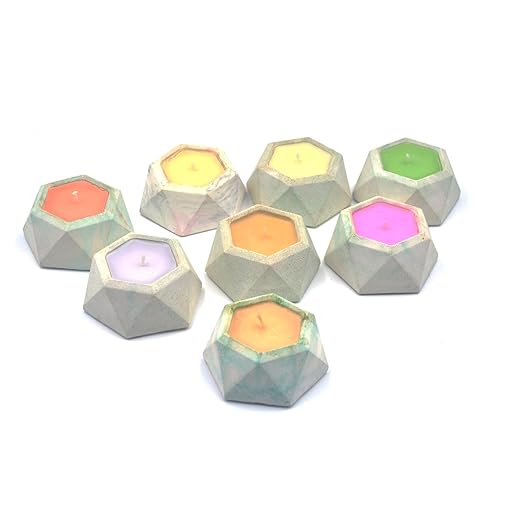 Premium Marble Jar Scented Candles – Natural Soy Wax, Aromatherapy Gift Set, Long-Lasting