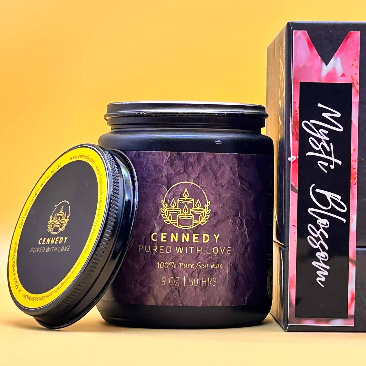 Blossom Luxury Scented Candle for Meditation, Spa, Birthday & Luxury Gift